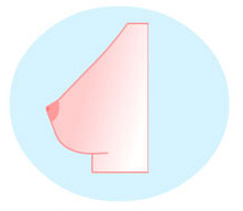 Идеальная форма груди